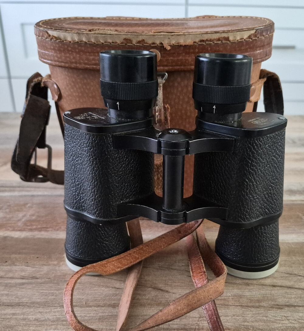 Vintage Holl Co. Certified 7x35 Binoculars With Case